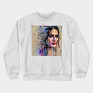 some sketch of Salma Crewneck Sweatshirt